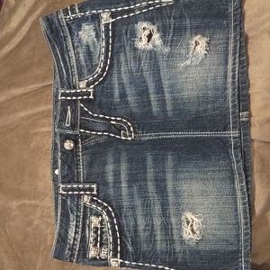Miss Me jean skirt size 27